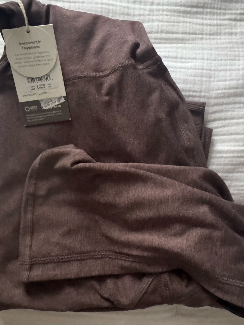 Vuori modern huckleberry heather hooded Pullover Sweatshirt - Picture 3 of 6